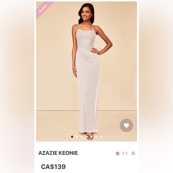 NWT AZAZIE DRESS IN VINTAGE ROSE - Picture 7 of 11